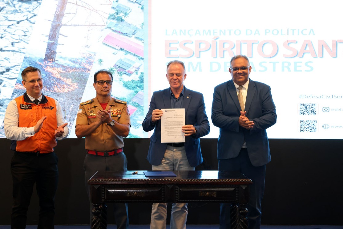 Capa da notícia Estado terá Política de Enfrentamento a Desastres e Governo disponibiliza recursos para obras de prevenção